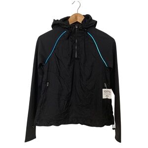 NWT Outdoor Voices Frostknit 1/4 Zip Hooded Pullover